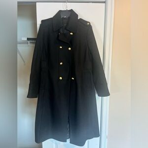 military style long peacoat by The Limited sz Large